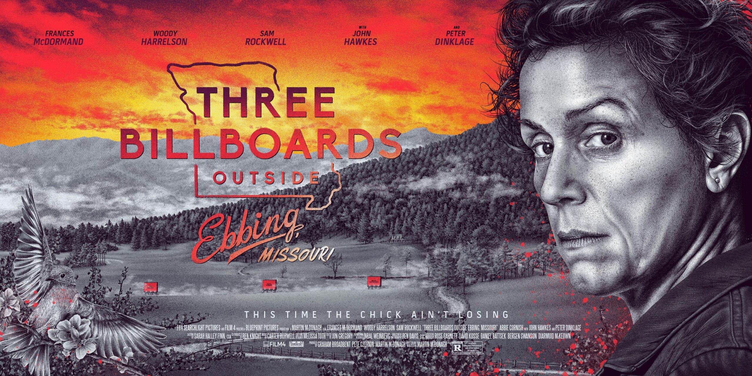 3 билборда. Три билборда на границе Эббинга Миссури Постер. Three Billboards outside Ebbing, Missouri Постер. Три билборда на границе Эббинга Миссури афиша. Three Billboards outside Ebbing, Missouri, 2017.